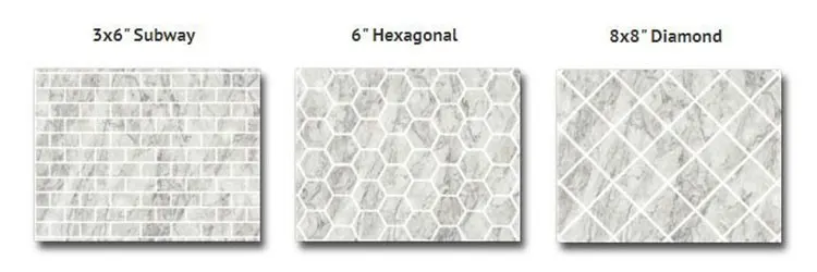 Wall pattern swatches